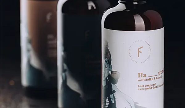 WIR. Newsletter – Grafik Illustration x Blender – fertiges Produkt mit Illustration Zilly am Etikette